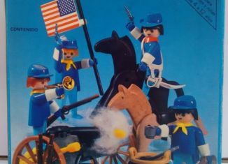 Playmobil - 3485-ant - Cavalerie américaine