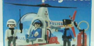 Playmobil - 3144-esp - Hélicoptère de police