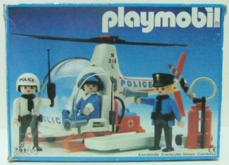Playmobil - 3144-esp - Police helicopter
