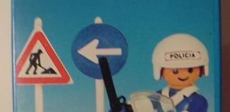 Playmobil - 3324-esp - Policier / signalisation