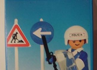 Playmobil - 3324-esp - Policier / signalisation