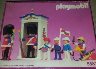 Playmobil - 5581-esp - Gardes anglais & enfants