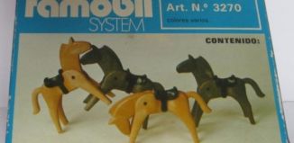 Playmobil - 3270v1-fam - 4 Horses