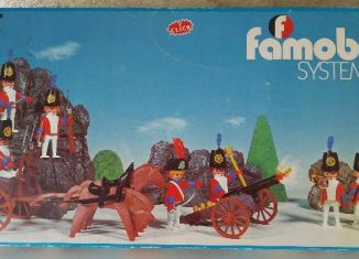 Playmobil - 3402-fam - Redcoats with artillery train