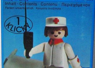 Playmobil - 3361-lyr - Nurse / stretcher