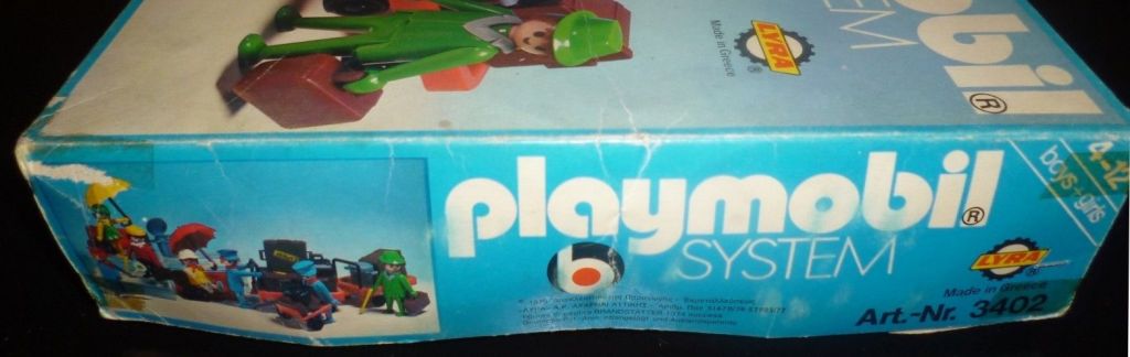Playmobil System 7 Klicky Vintage - Réf 3401 - Boîte - Camions