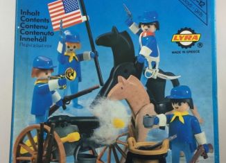 Playmobil - 3485-lyr - Cavalerie américaine