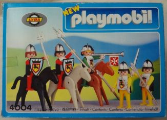 Playmobil - 4004-lyr - Ritter Set