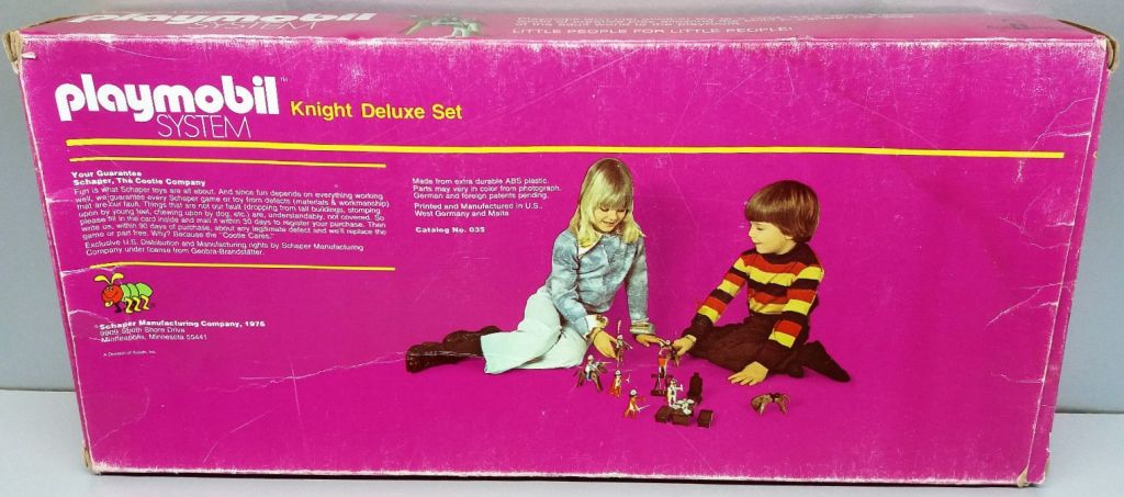 Playmobil 035-sch - Knight Deluxe Set - Box