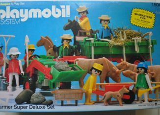 Playmobil - 1504v2-sch - Set Super Deluxe Fermiers