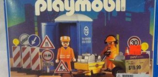 Playmobil - 3004-usa - Bauarbeiter-Set