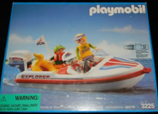 Playmobil - 3225-usa - Speed Boat