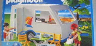 Playmobil - 3236-usa - Familienwohnwagen