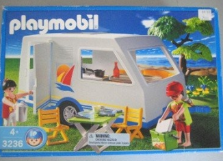 Playmobil - 3236-usa - Family Vacation Camper