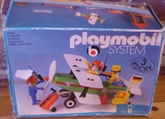 Playmobil - 3246v1-usa - ano Biplan Pegasus