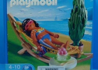 Playmobil - 4861-usa - Woman in Hammock