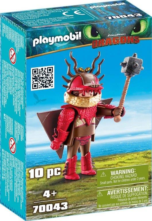 Playmobil 70043 - Snotlout with flight suit - Box