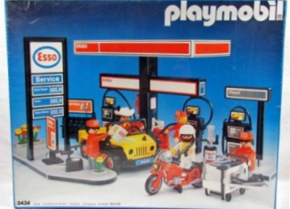 Playmobil - 3434v2 - Esso Gas Station