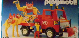 Playmobil - 3452v2 - Camion de cirque & dromadaires