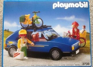Playmobil - 3739v1 - Voiture de tourisme bleue