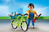 Playmobil - 4791 - Plumber with bicycle