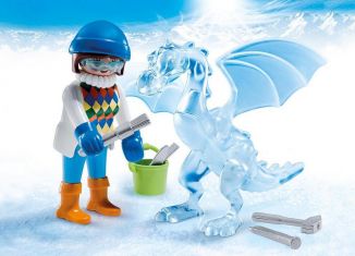 Playmobil - 5374 - Artiste avec sculpture sur glace