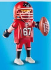 Playmobil - 70025v1 - American Football player