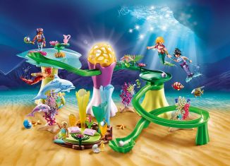Playmobil - 70094 - Mermaid Cove with Illuminated Dome
