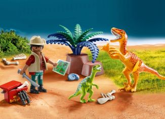 Playmobil - 70108-usa - Dino Explorer Carry Case