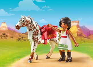 Playmobil - 70123 - Solana beim Voltigieren