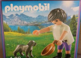 Playmobil - 70162 - MILKA. Man with dog