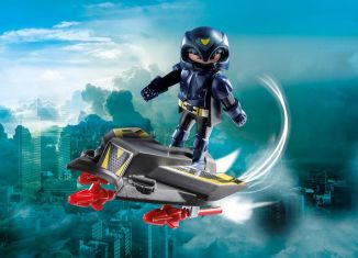 Playmobil - 9086 - Sky Knight with Jet