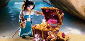 Playmobil - 9087 - Pirate with Treasure