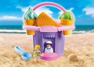 Playmobil - 9406 - Ice Cream Shop Sand Bucket