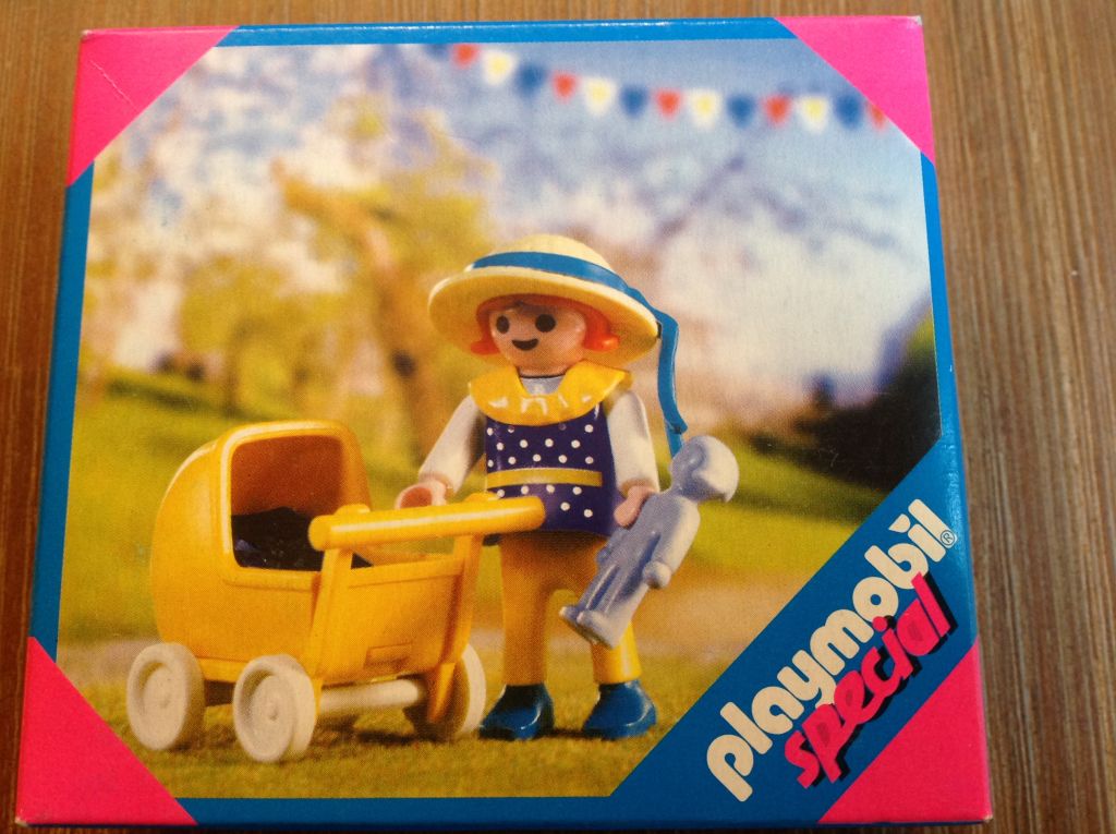 Playmobil 4584 - Girl With Carriage - Box