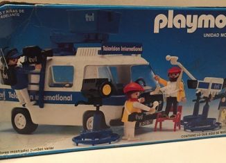 Playmobil - 13468-aur - UNIDAD MOVIL DE T.V.