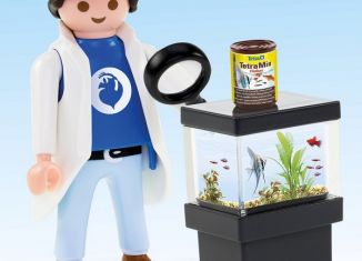 Playmobil - 30797684-ger - Tom (Ichthyologist scientist) - Detail Playmobil - 30797684-ger - Tom (Ichthyologist scientist)
