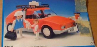 Playmobil - 3139v2-esp - Rotes Familienauto