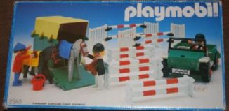 Playmobil - 3140-esp - Jeep & van à chevaux