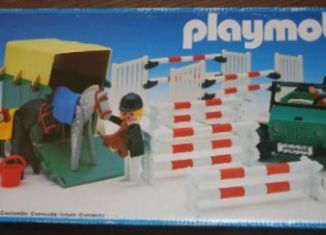 Playmobil - 3140-esp - Jeep with horse trailer