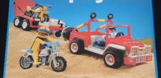 Playmobil - 3143v2-esp - Jeep with dirtbikes