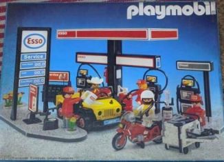 Playmobil - 3434v2-esp - Esso Gas Station