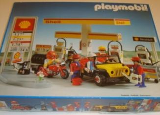 Playmobil - 3437v1-esp - Shell Gas Station