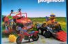 Playmobil - 3754-esp - Red jeep with trailer & dirt bikes