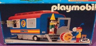Playmobil - 3477-ita - Zirkuswagen mit Clowns