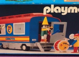 Playmobil - 3477-ita - Circus Clown Trailer - Detail Playmobil - 3477-ita - Circus Clown Trailer