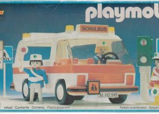 Playmobil - 3521v3-lyr - Bus scolaire