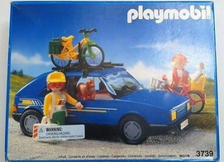 Playmobil - 3739-usa - Family car
