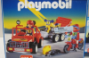 Playmobil - 3754v2-usa - Red jeep with trailer & dirt bikes