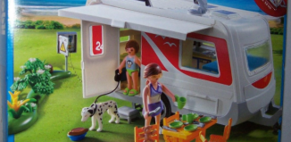 Playmobil - 5434-usa - Family Caravan